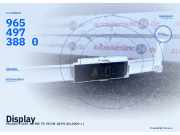 Display PEUGEOT 1007 (K) 9654973880