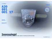 Innenspiegel MERCEDES-BENZ C-Klasse (W202) A2088100117