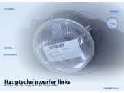 Hauptscheinwerfer links BMW 3er (E21)