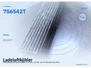 Ladeluftkühler FORD Mondeo III Kombi (BWY) 756542T