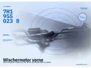 Wischermotor vorne VW Transporter T5 Bus 7H1955023B