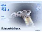 Krümmerkatalysator VW Polo V (6R, 6C) 036131703J