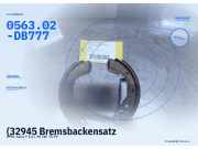 (32945 Bremsbackensatz OPEL Astra F 404173 0563.02-DB777