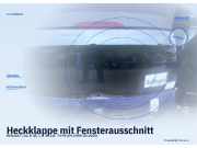 Heckklappe mit Fensterausschnitt RENAULT Clio II (B)