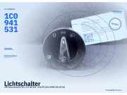 Lichtschalter VW New Beetle (9C) 1C0941531