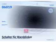 Schalter für Warnblinker NISSAN Micra III (K12) 25290BC60A 06019