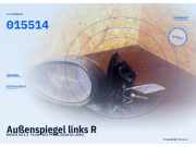Außenspiegel links ROVER 45 015514