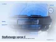 Stoßstange vorne CITROEN Xsara Picasso (N68)