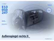 Außenspiegel rechts DAIHATSU Cuore IV (L501) E13010247