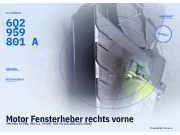Motor Fensterheber rechts vorne VW Polo IV (9N, 9A) 6Q2959801A