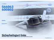 Sicherheitsgurt links MERCEDES-BENZ SLK (R170) 566063600B02