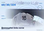 Bremssattel links vorne BMW 5er Touring (E61) 60/30/324