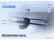 Wischermotor vorne VOLVO 740 (744) 1342858