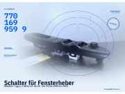 Schalter für Fensterheber RENAULT Laguna I (B56) 7701699599