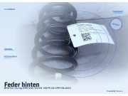 Feder hinten BMW 5er Touring (E39) 1x gelb