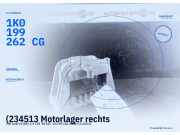(234513 Motorlager rechts VW Golf VI (5K) 1K0199262CG) 1K0199262CG