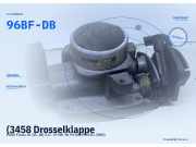 (3458 Drosselklappe FORD Fiesta IV (JA, JB) 96BFDB) 96BF-DB
