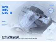 Drosselklappe RENAULT Laguna II Grandtour (G) 8200056350