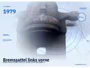 Bremssattel links vorne FORD Fiesta VI (CB1, CCN) 1979