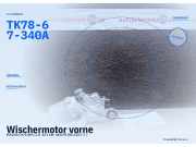 Wischermotor vorne MAZDA CX-5 (KF) TK78-67-340A