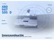 Innenraumleuchte AUDI A6 Avant (4B, C5) 4B0947105D