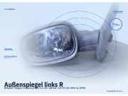 Außenspiegel links RENAULT Megane I Cabriolet (EA)