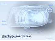 Hauptscheinwerfer links OPEL Astra F