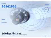 Schalter für Licht OPEL Corsa A CC (S83) 90361926
