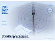 Heckklappendämpfer VW Transporter T4 Bus 701829331