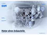 Motor ohne Anbauteile SKODA Fabia II (542) BBM