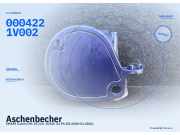Aschenbecher SMART Cabrio (MC 01) 0004221V002