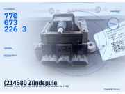 (214580 Zündspule RENAULT Super 5 (B/C 40) 7700732263) 7700732263
