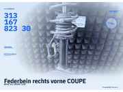 Federbein rechts vorne COUPE BMW 31316782330