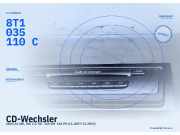CD-Wechsler AUDI A4 (8K, B8) 8T1035110C