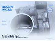 Drosselklappe FORD Fiesta VI (CB1, CCN) 8A6G9F991AB