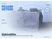 Elektrolüfter TOYOTA Avensis Kombi (T25) MS1680007091 MS1680007090