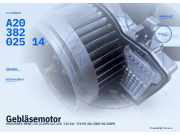 Gebläsemotor MERCEDES-BENZ CLK (C209) A2038202514