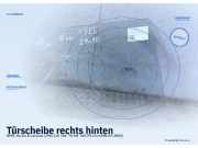 Türscheibe rechts hinten OPEL Vectra B Caravan (J96)