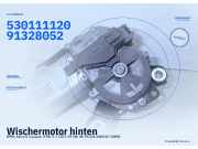Wischermotor hinten OPEL Astra G Caravan (T98) 53011112 091328052