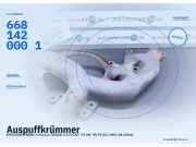 Auspuffkrümmer MERCEDES-BENZ A-Klasse (W168) A6681420201 6681420001