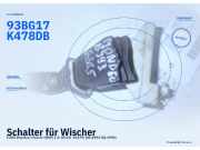 Schalter für Wischer FORD Mondeo I Kombi (BNP) 93BG17K478DB