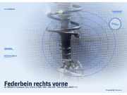 Federbein rechts vorne CITROEN C-Crosser (VU, VV)