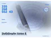 Stoßdämpfer hinten BMW X1 (E84)33526855243 33526855243