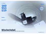 Wischerhebel VW Touran I (1T3) 1K0953519