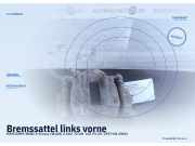 Bremssattel links vorne MERCEDES-BENZ A-Klasse (W168)