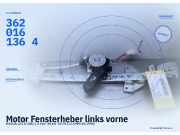 Motor Fensterheber links vorne MAZDA 121 II (DB) 3620161364
