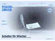 Schalter für Wischer HYUNDAI i30 I Kombi (FD) 93420-2R010