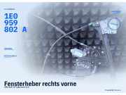 Fensterheber rechts vorne VW Golf IV Cabriolet (1E7) 1E0959802A