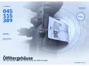 Ölfiltergehäuse VW Lupo (6X/6E) 045115389
