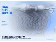 Rußpartikelfilter VW Passat B7 (362) 3AA131809C 3AA131809B